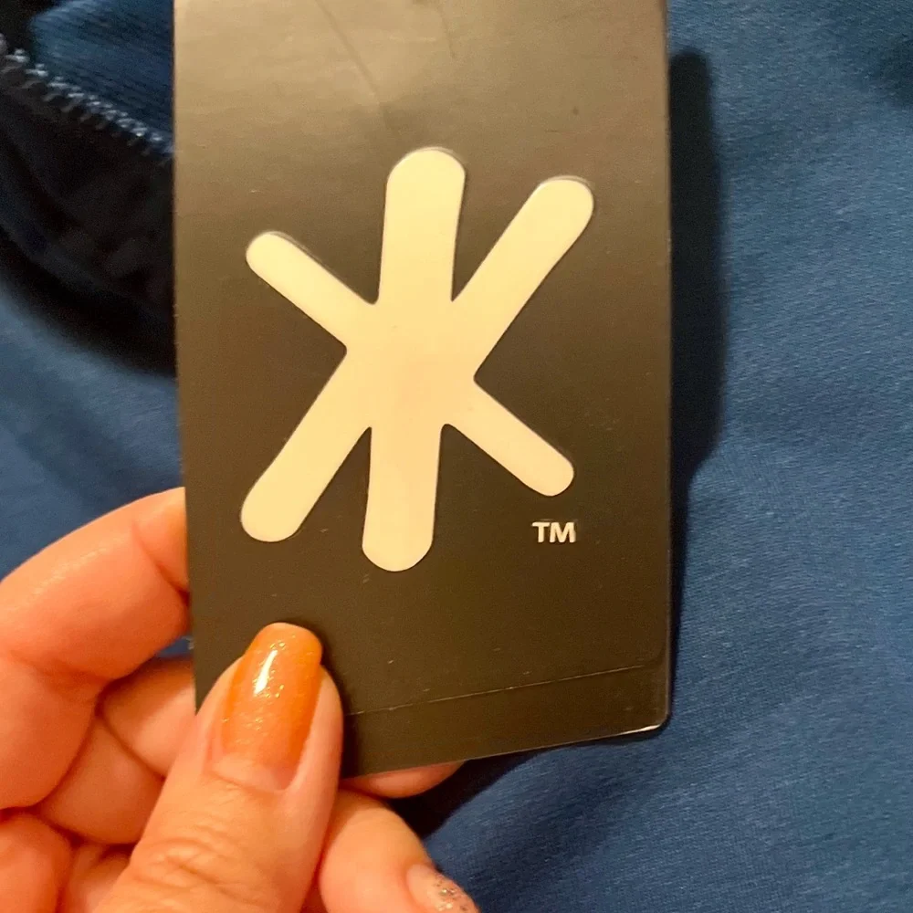 Klew Mens‎ / Unisex Quarter Zip Pullover Medium Dark Teal Blue Activewear NWT - Picture 4 of 10